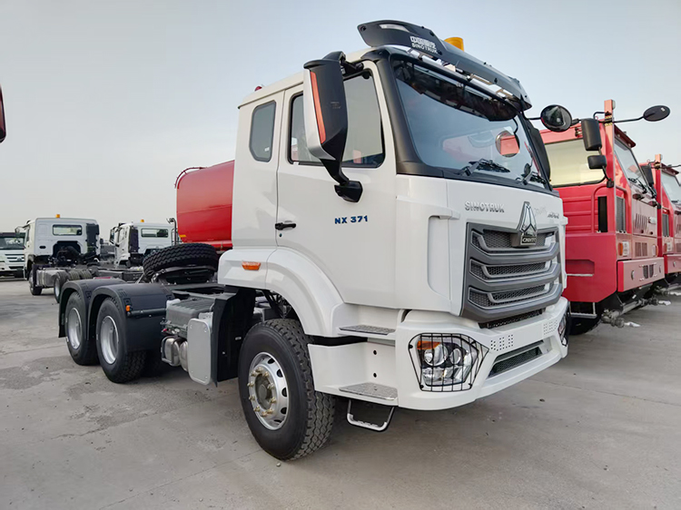 50 units 371hp HOWO NX light duty tractor truck to Tanzania 50 units 371hp HOWO NX light duty tractor truck to Tanzania